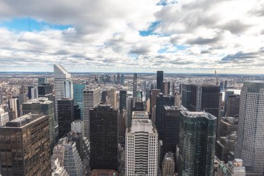 New York şehrinin muhteşem manzarası 