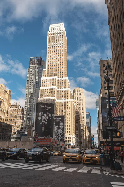 Νέα Υόρκη Ηνωμένες Πολιτείες Ιανουαρίου 2020 Όμορφοι Ουρανοξύστες Στο Μανχάταν — Φωτογραφία Αρχείου
