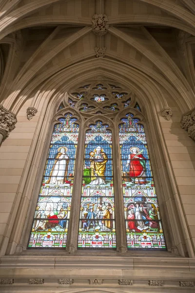 New York Stati Uniti Gennaio 2020 Veduta Interna Della Cattedrale — Foto Stock