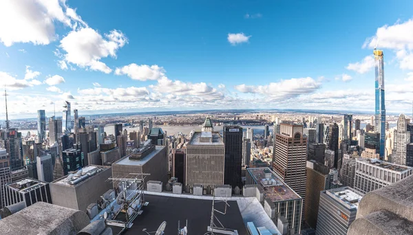 Prachtig Uitzicht Skyline Van New York City — Stockfoto