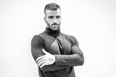 çekici bir genç adam portresi 