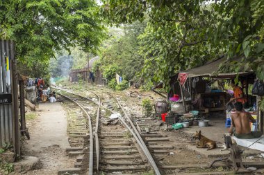Bago, Myanmar - 2018 Baharı: Yangon, Myanmar