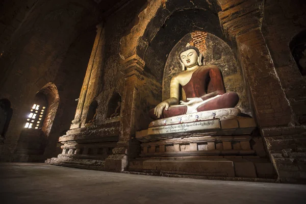 Interior Templo Bagan Mianmar — Fotografia de Stock