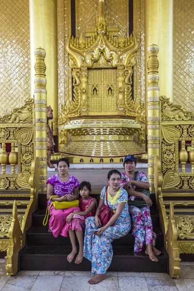 Bago Myanmar Jaro 2018 Krásný Chrám Městě Bago — Stock fotografie