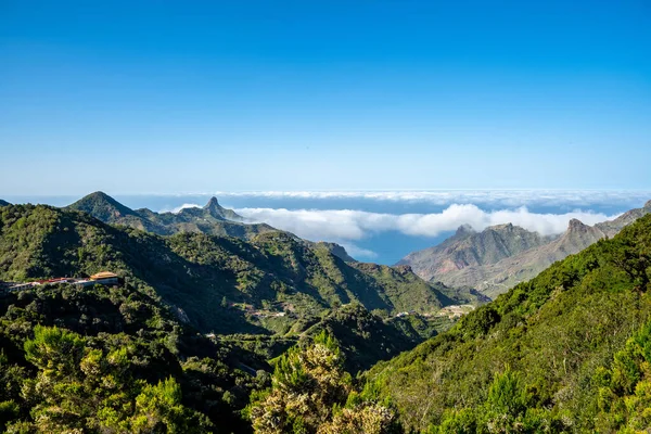 Kuvankaunis Näkymä Tenerife Anagan Kansallispuistoon — kuvapankkivalokuva