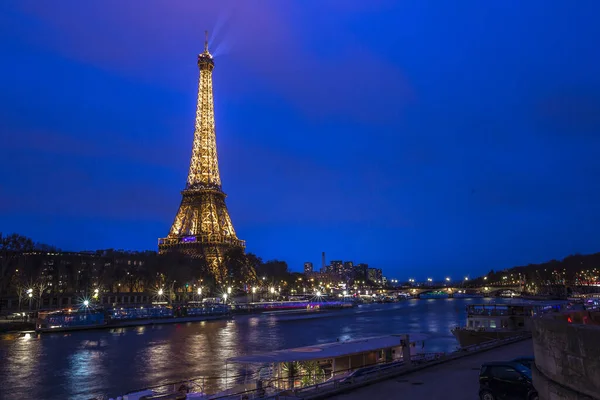 París Francia Diciembre 2018 Torre Eiffel París Francia — Foto de Stock