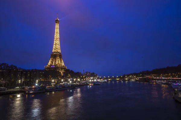 Париж Франция Декабря 2018 Года Эйфелева Башня Париже Франция — стоковое фото