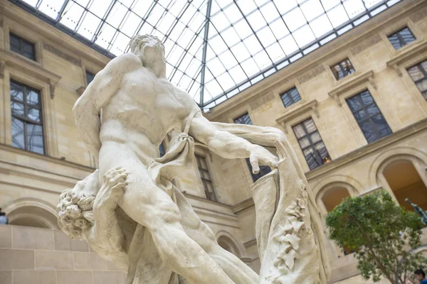 Paříž Francie Prosince 2018 Interiér Muzea Louvre — Stock fotografie