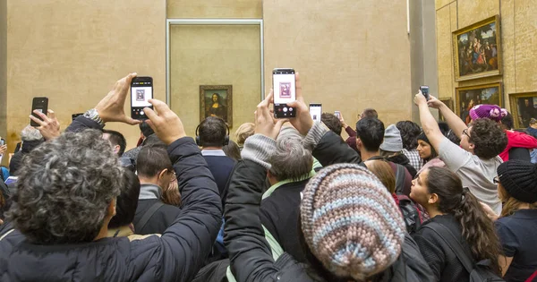 Paris Fransa Aralık 2018 Louvre Müzesinin — Stok fotoğraf