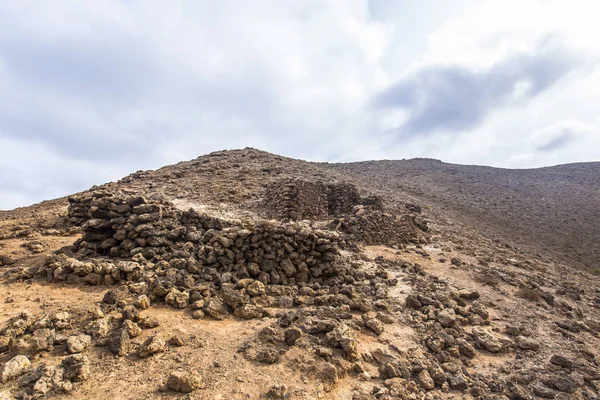 Volcán Timanfaya Parque Timanfaya Lanzarote España —  Fotos de Stock