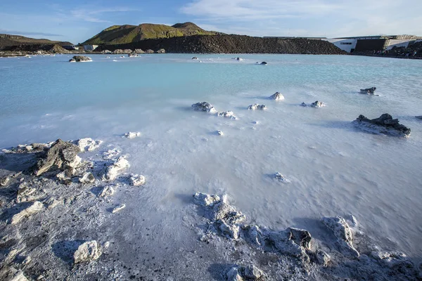 Blue Lagoon Spa Géothermique Dans Sud Ouest Islande — Photo