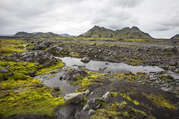 Belles Montagnes Landmannalaugar Islande — Photo