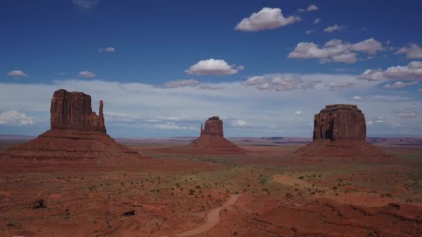Zeitraffer Monument Valley Utah Vereinigte Staaten — Stockvideo