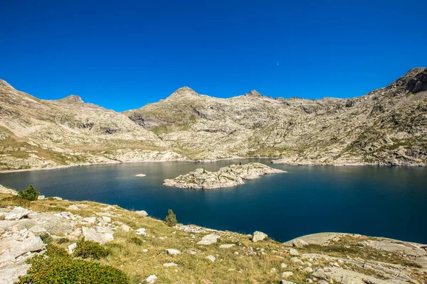 Zbiorniki Wodne Bachimaa Panticosa Pirenejach Aragonii Hiszpania — Zdjęcie stockowe