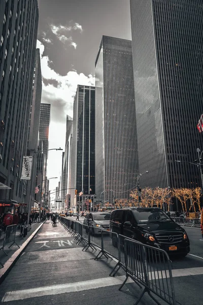 Νέα Υόρκη Ηνωμένες Πολιτείες Ιανουαρίου 2020 Ίδιοι Ουρανοξύστες Στο Μεγάλο — Φωτογραφία Αρχείου