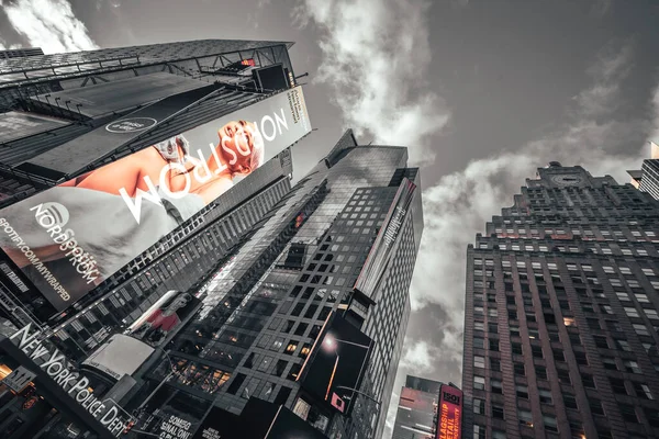 New York Verenigde Staten Januari 2020 Zicht Times Square Wolkenkrabbers — Stockfoto