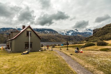 Landmannalaugar 'dan 4 günlük yolculuğun sonuna kadar. İzlanda
