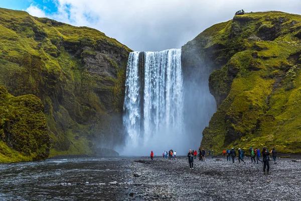 Niesamowity Krajobraz Islandii Nordycka Przyroda — Zdjęcie stockowe
