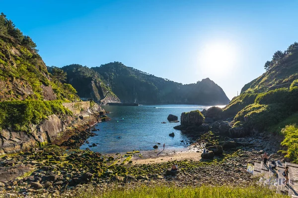 Bela Paisagem Marinha Costa Rochosa — Fotografia de Stock