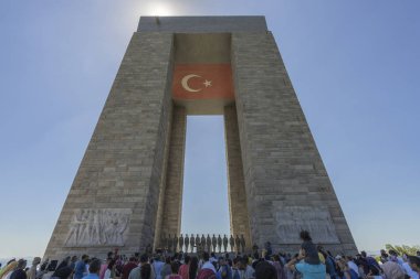 5 Şubat 2018, Türkiye 'nin Gelibolu kentindeki Çanakkale (Çanakkale) şehit anıtı