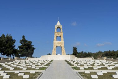 5 Şubat 2018, Türkiye 'nin Çanakkale kentindeki Gelibolu kentinde 57. Türk piyade şehitliği anıtı