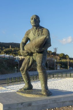 5 Şubat 2018 Gelibolu savaş kahramanı, Türk Onbaşı Seyit Onbasi, Eceabat, Canakkale, Türkiye