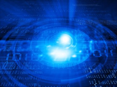 Yüksek teknoloji teknolojik arka plan