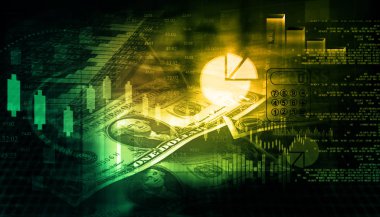 Finansal tablolar ve grafikler. Herhangi bir borsada.