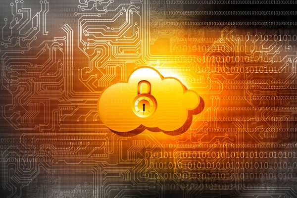 Cloud computing Security Concept