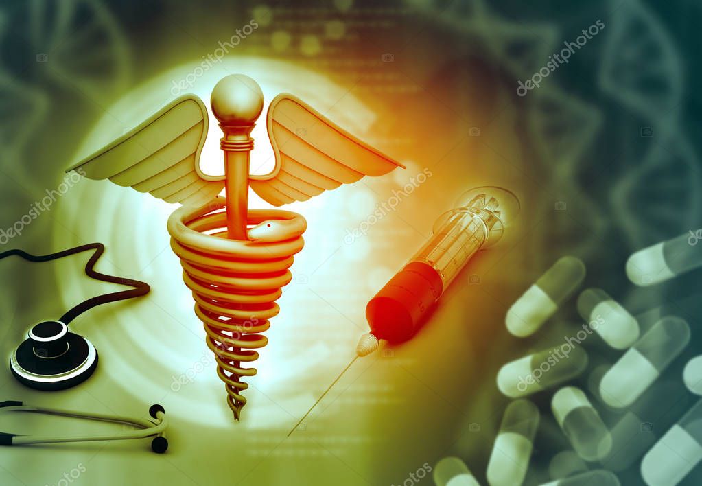Health care and medical background , abstract medical design