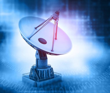 Uydu anteni. Radar çanağı