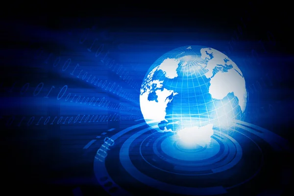 Digitale Welt Globale Internet Technologie — Stockfoto