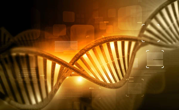 Dna Molecules Abstract Background — Stock Photo, Image