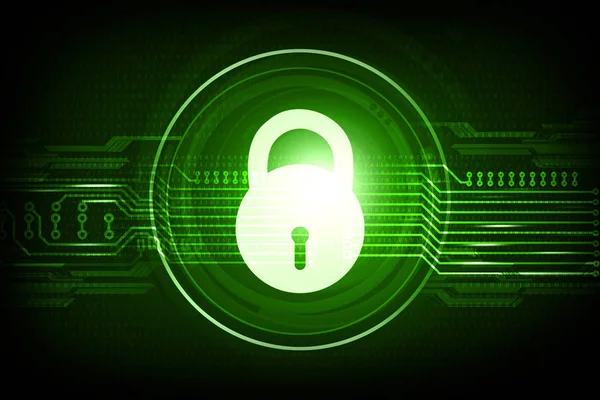 Internet Security Concept Digital Background — Stock Photo, Image