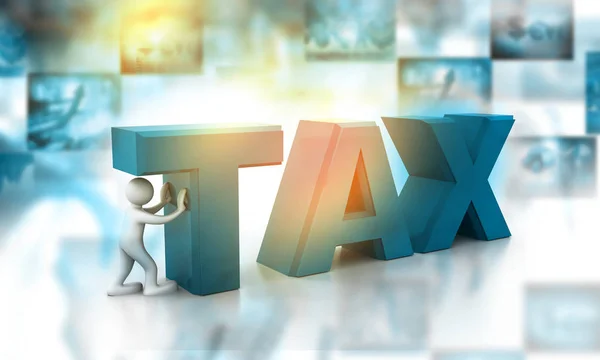 Design Tax Concept — Stock Photo, Image