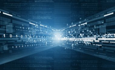 Yüksek teknoloji teknolojik arka plan