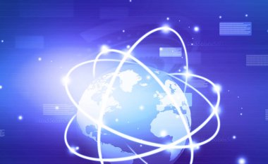 Küresel ağ anlayışı. iş ağı