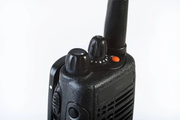 Politie draagbare radio — Stockfoto