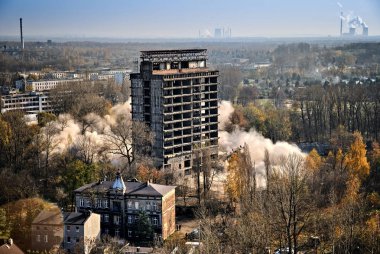 Bina yıkım için kadar üfleme