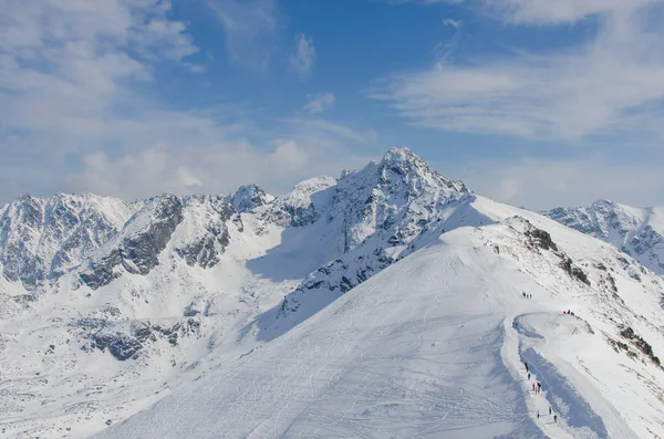 Les montagnes Tatra en hiver — Photo