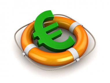 Lifebuoy yeşil Euro simgesini