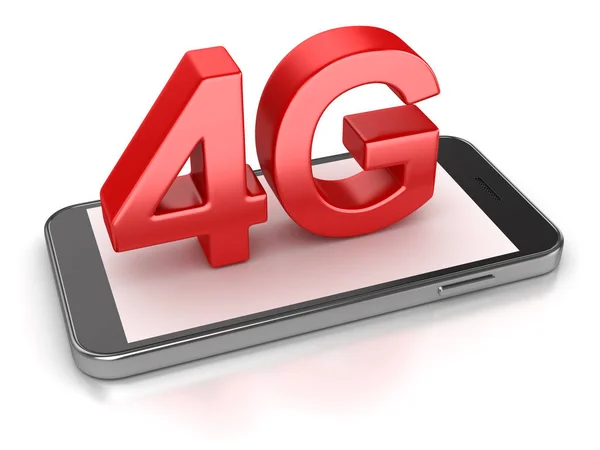 Concetto telefonico 4G — Foto Stock