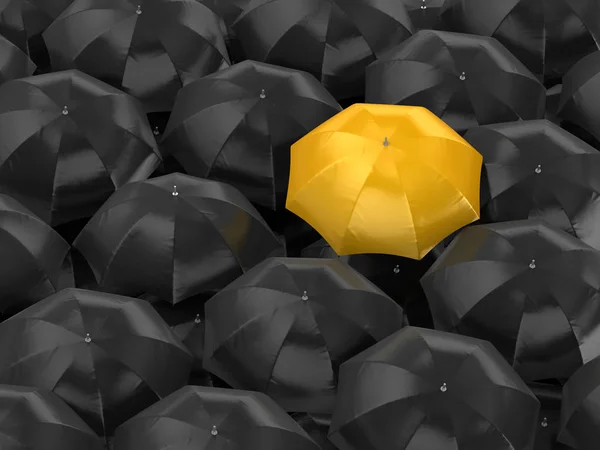 Farklı renk şemsiye