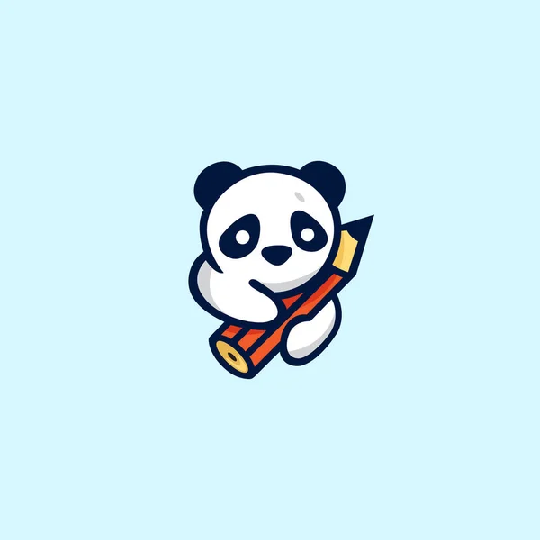 cute panda mascot vector design 3809389 Vector Art at Vecteezy