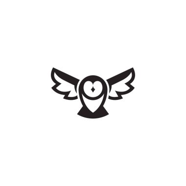 Yaratıcı Pin Baykuşu Logosu - Simge