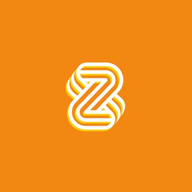 Z Çizgili Yaratıcı Logo