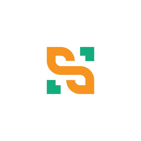 Kivonat S - Végtelen logó — Stock Vector
