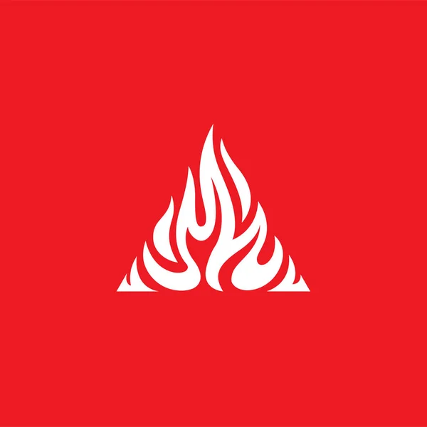 Triangle Flame — 스톡 벡터