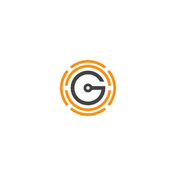 G logo vector for brand or identity — 스톡 벡터