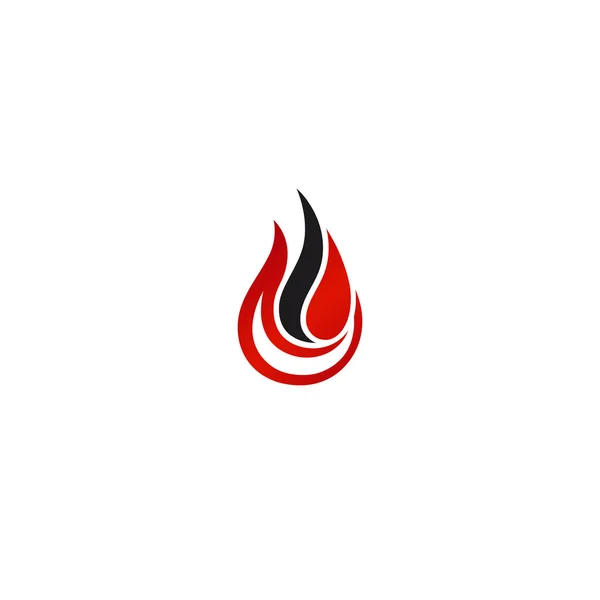 Creative fire logo vector for brand or identity — ストックベクタ